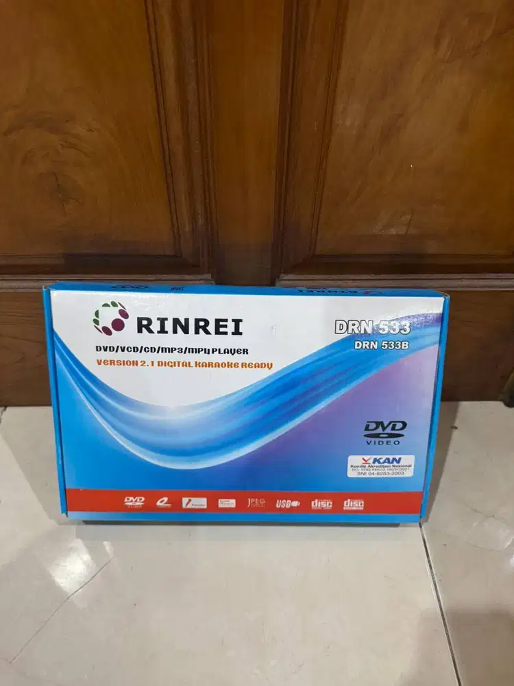 Jual murah dvd player merek Rinrei DRN 533B