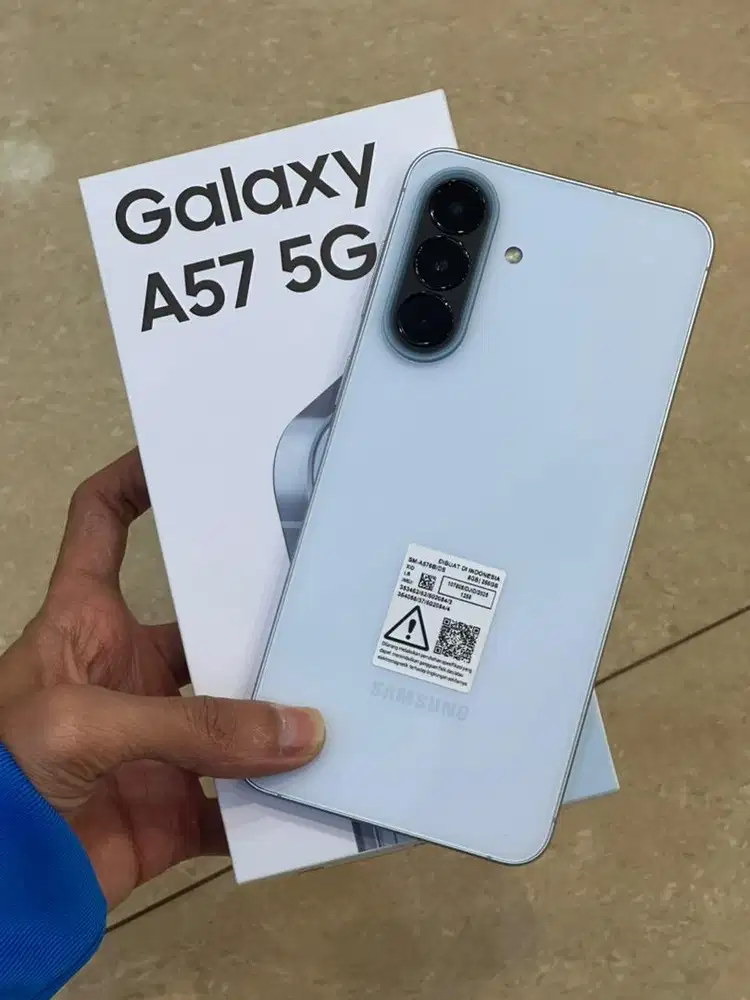 SAMSUNG GALAXY A57 5G 8/256GB ICY BLUE RESMI SEIN