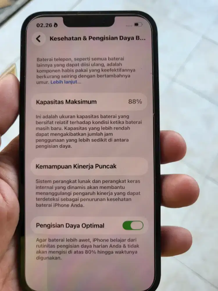 Iphone 13 digimap 128 mulus bh 88 garnsi abis april 26 lengkap segel