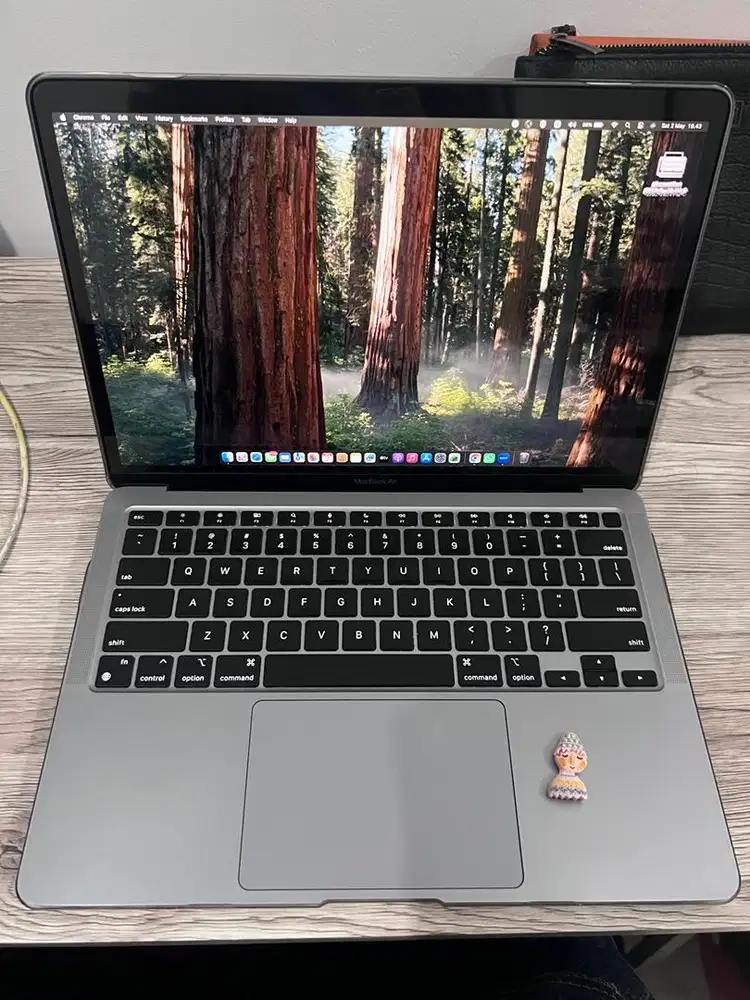 Fullset Macbook Air M1 8Gb/256 Silver Ex Ibox