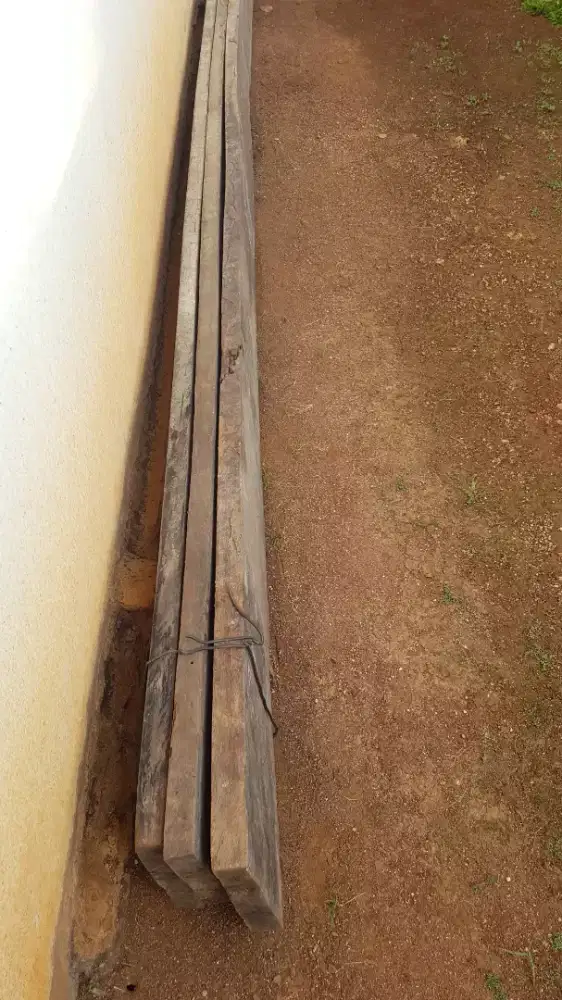 Jual Papan Merbau 3 lbr : ukuran 400x25x4 cm