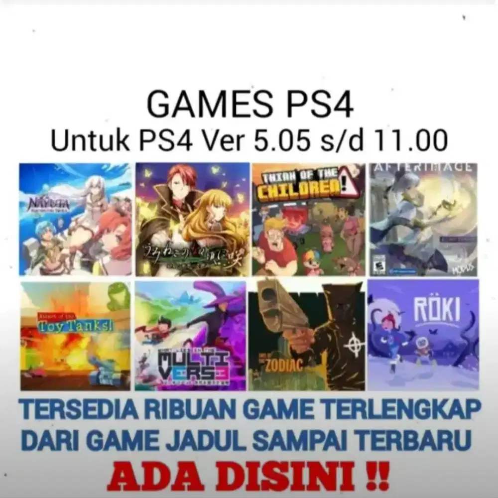GAME PS4 KEKINIAN Harga Terjangkau