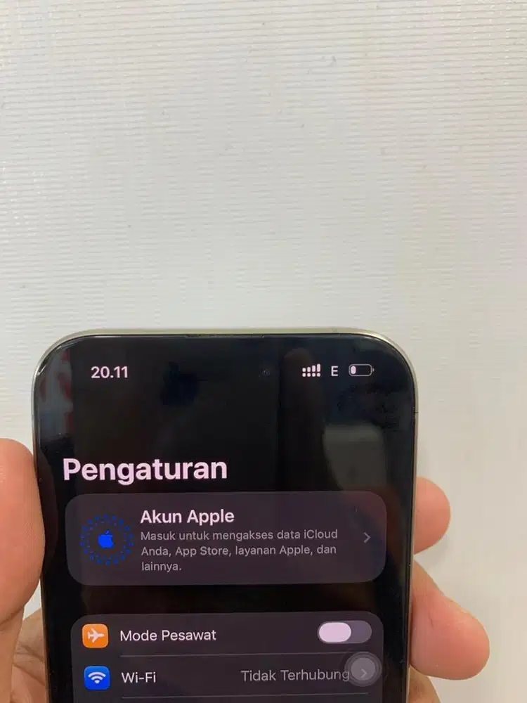Iphone 15 pro 256gb Beacukai duall sim on fisik