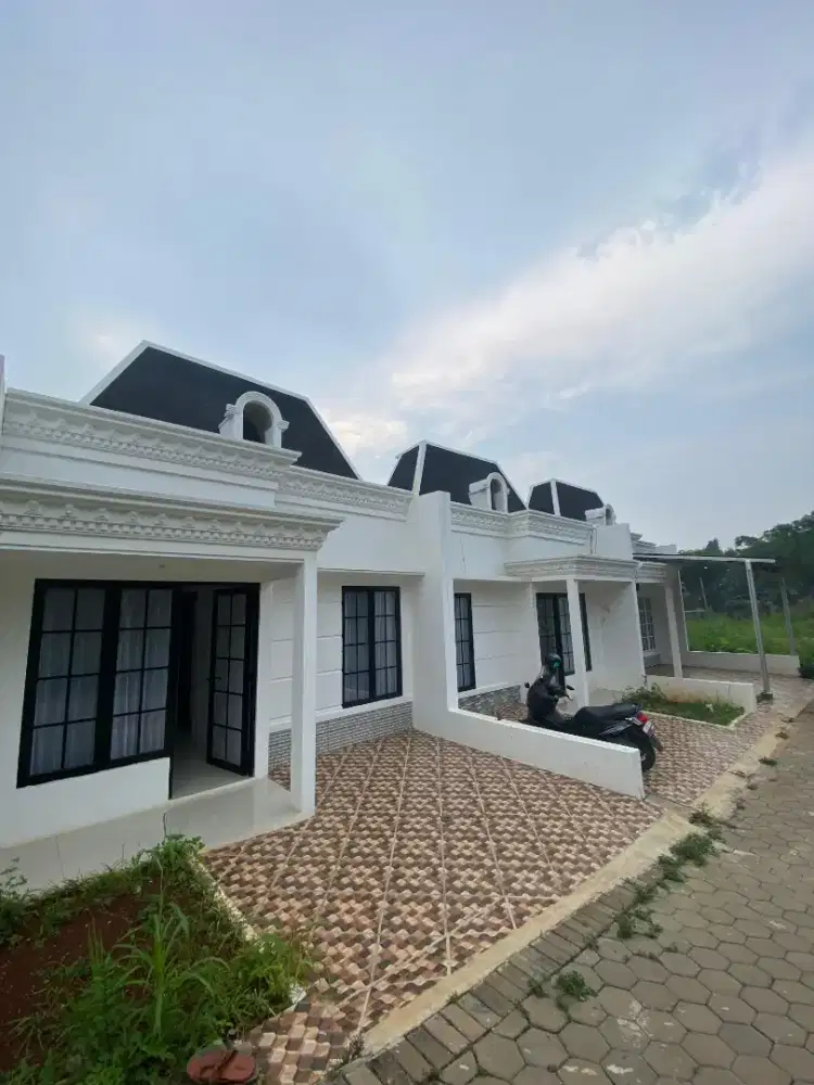 Rumah Siap Huni SHM On Hand Model American Style Bangunan Baru