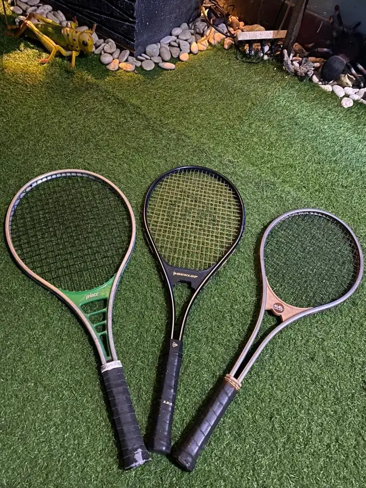 Raket tenis Vintage Dunlop, Prince, Mall