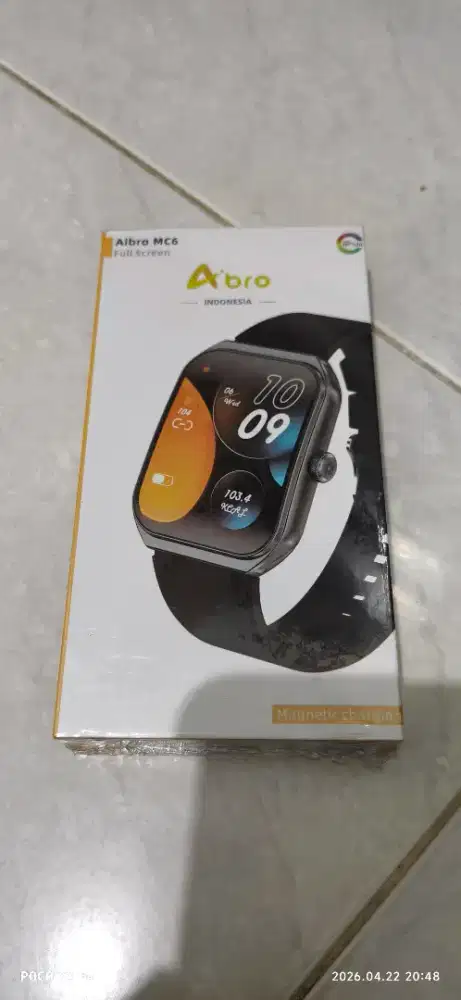 Jual smartwatch kondisi baru, belum lepas segel