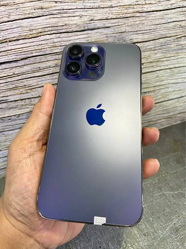 Second IPHONE 14 PROMAX 256gb DEEP PURPLE IBOX Wellnyoosss