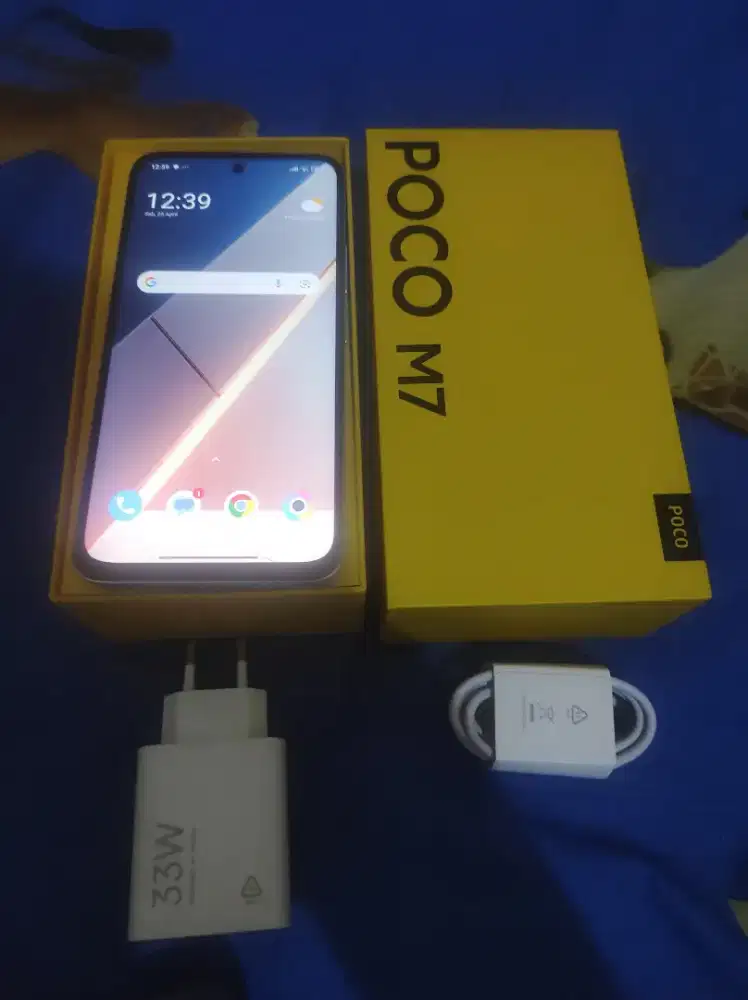 POCO M7 8/256 Fullset Like New