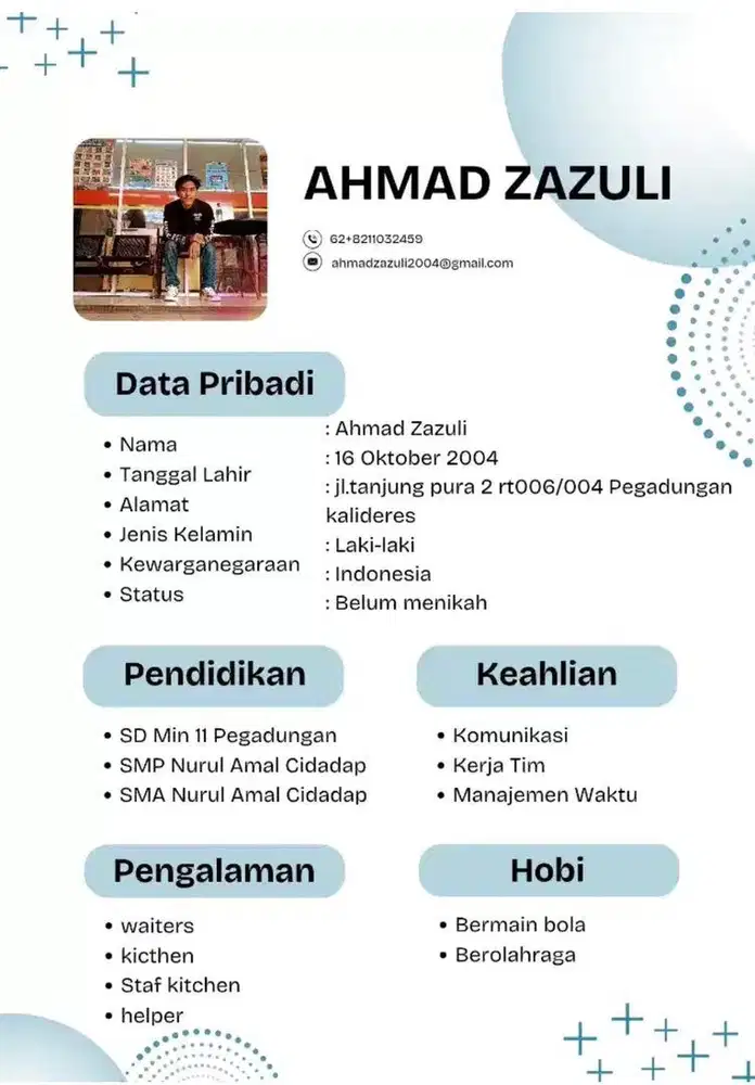 Sedang membutuhkan pekerjaan