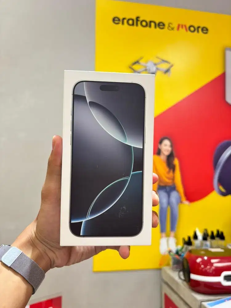 IPHONE 16 PROMAX 256 WHITE NEW IBOX BISA KREDIT