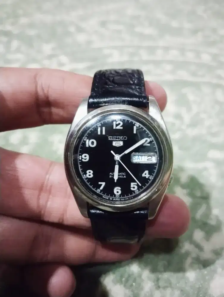 Seiko 5 automatic 7s26 military dial not casio,citizen,mido,oris,omega
