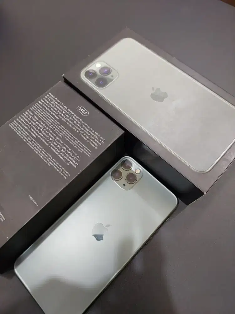 iPhone 11 ProMax 64 Gb Resmi Fullset