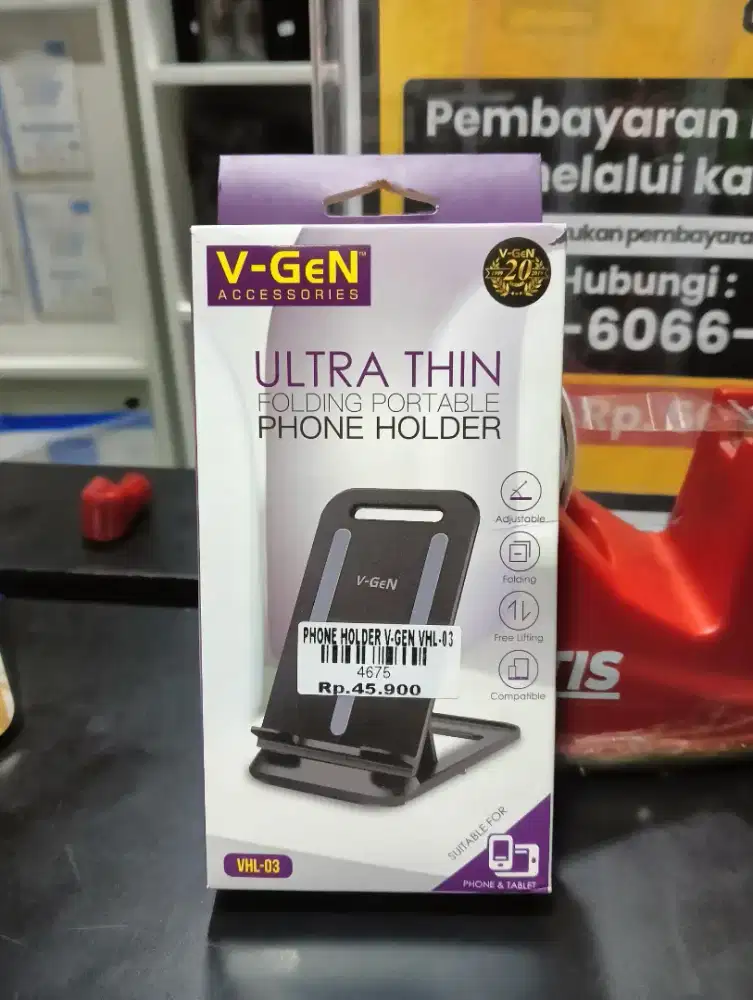 PHONE HOLDER V-GEN VHL-03 | ATLANTIS DAHSYAT