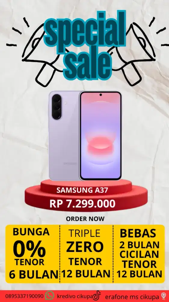 Samsung A37 8/256 cicil murah