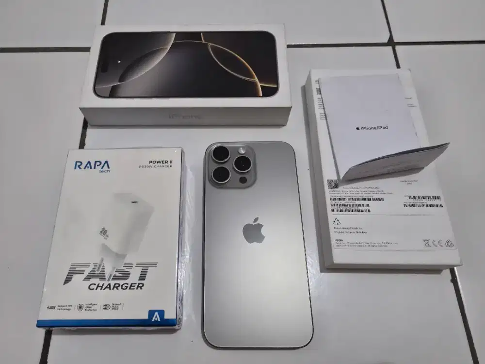 iPhone 16 Pro Max 256gb Natural Titanium iBox