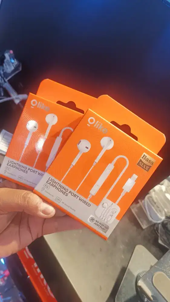 Headset Kabel iPhone merk OLIKE E12
