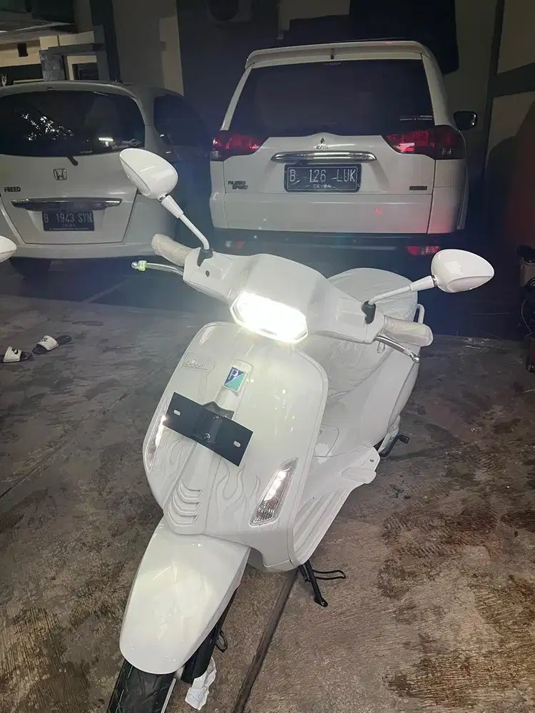 vespa sprint x justin beiber new km 0