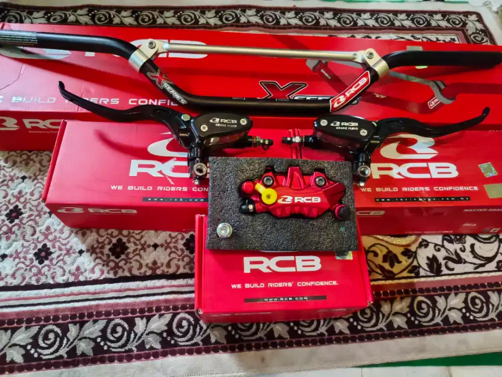 Jual set RCB Stir X / RCB oval E2 kanan kiri 14.mm / Kaliper RCB S26
