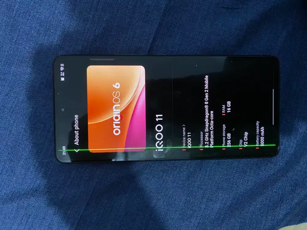 Iqoo 11 16/256 gb minus