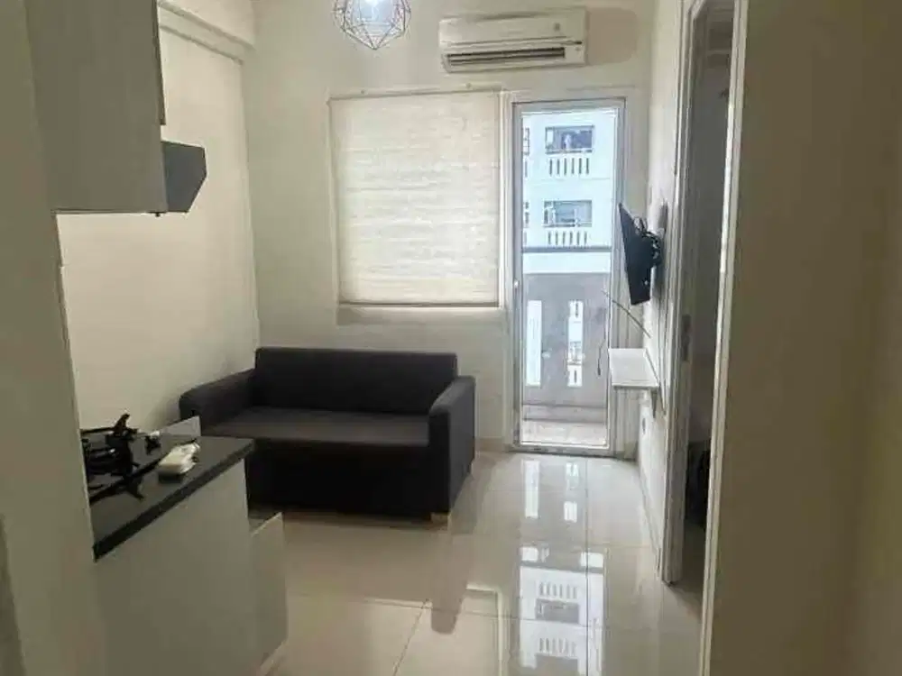 Dijual cepat apartemen furnish siap huni di atas mall green pramuka jakarta pusat