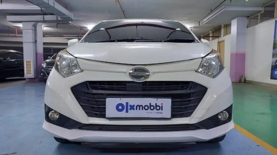 TDP 6,JT, Daihatsu Sigra 1.2 X Bensin-AT Silver 2018