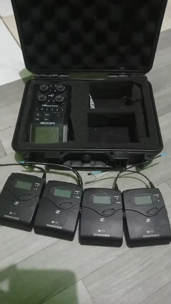 Weirles sennheiser g4 dan zoom h6