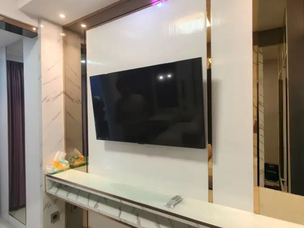 DIJUAL APARTEMEN AMOR PAKUWON CITY MALL LANTAI 3 - FULL FURNISHED - BARU GRESS