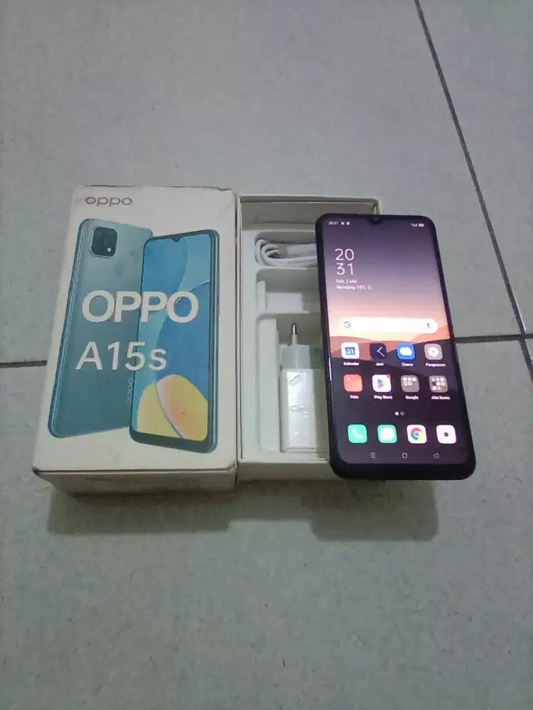 OPPO A15s Ram 6/128GB (fulset)