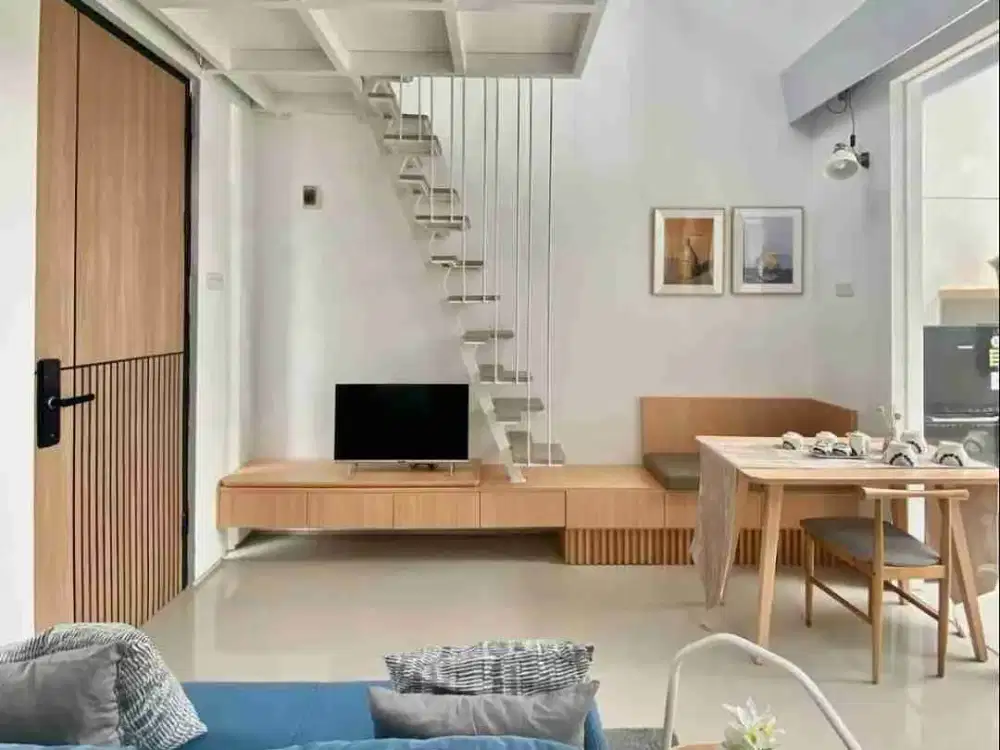 Rumah baru minimalis modern bagus di taman rahayu