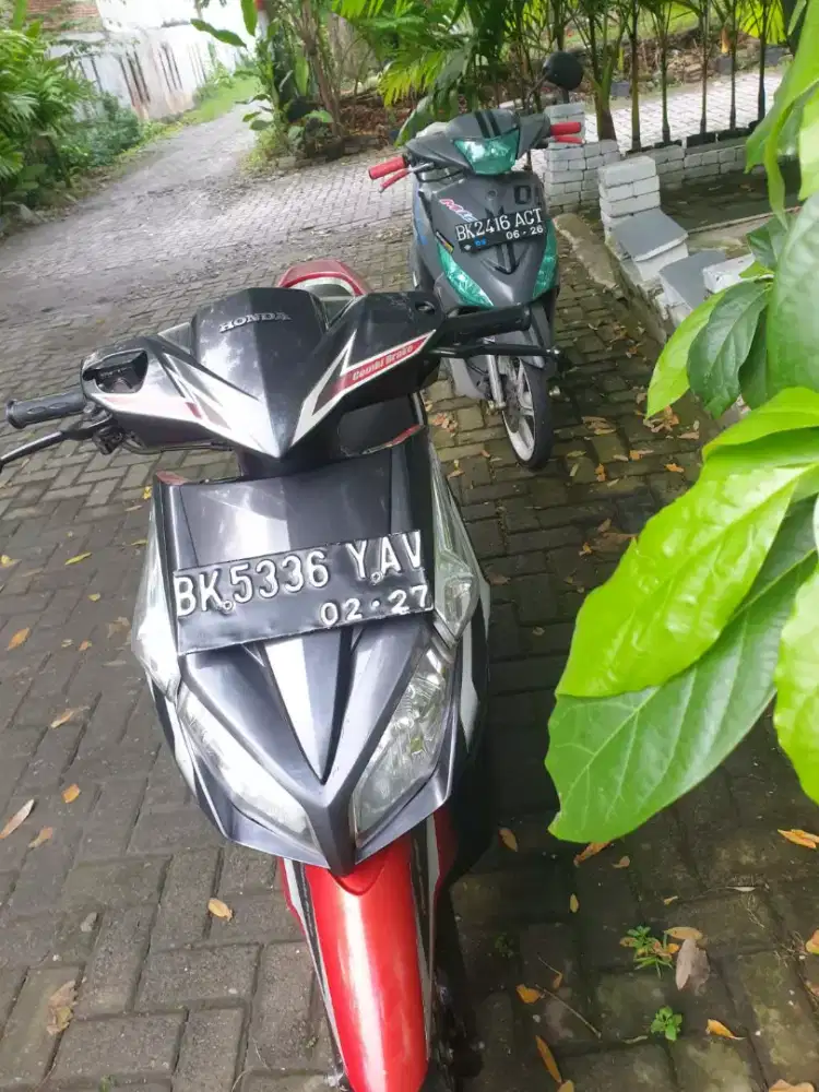 HondaVarioCBS 2012AbuMerah MulusSgtTerawat, Mesin/Cvt HalusSepertBaru!