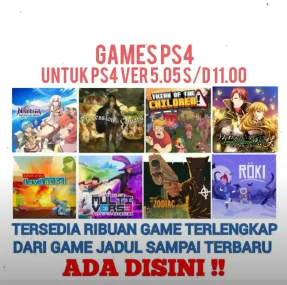 GAME PS4 KEKINIAN Harga Murah