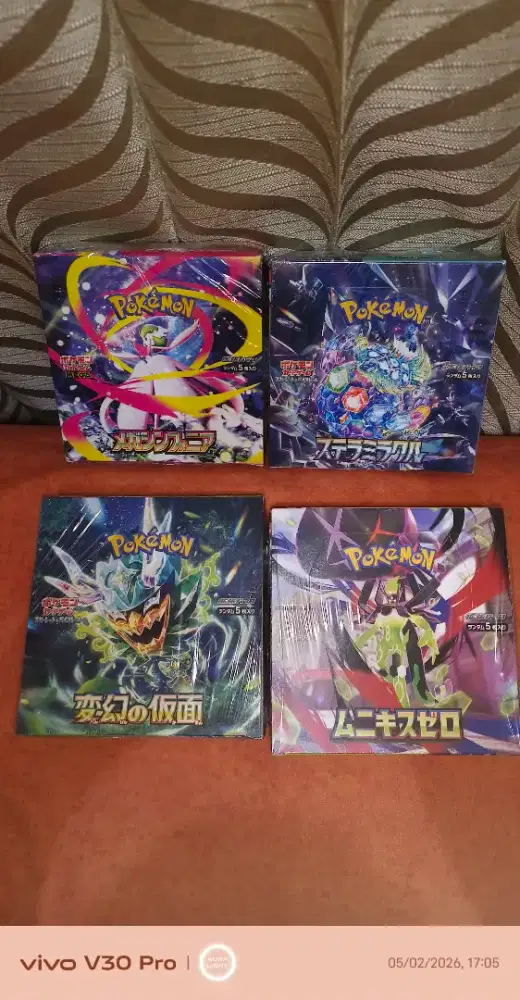 Kartu Pokemon TCG Jepang Booster box