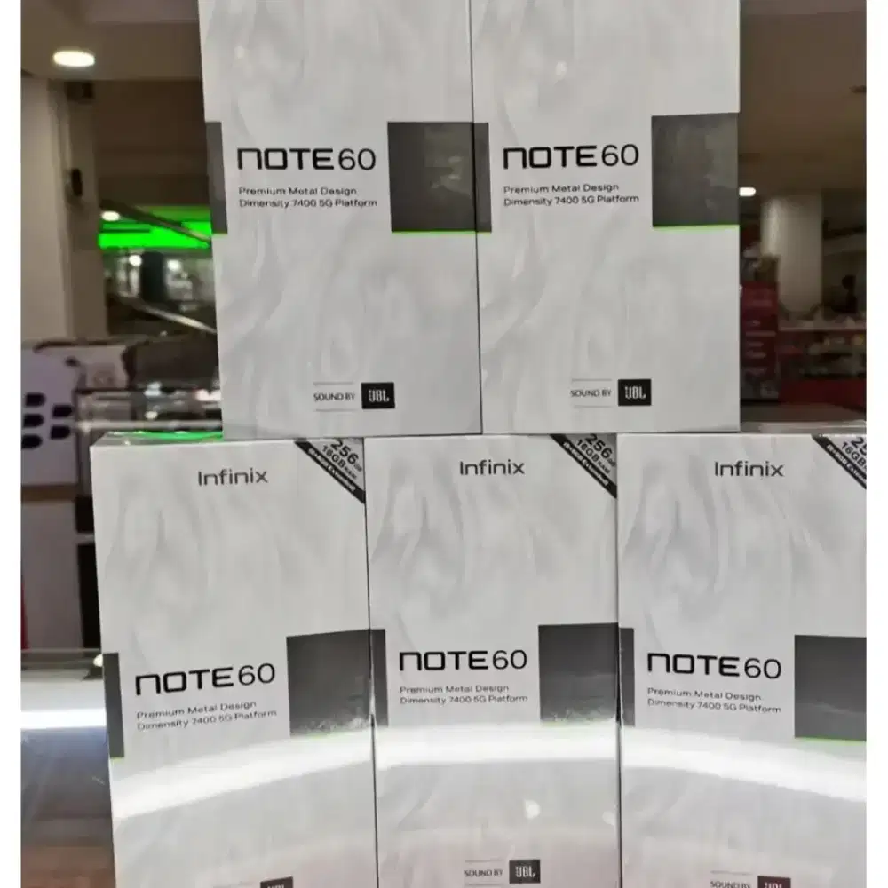 INFINIX NOTE 60 8/256GB GARANSI RESMI 1 TAHUN