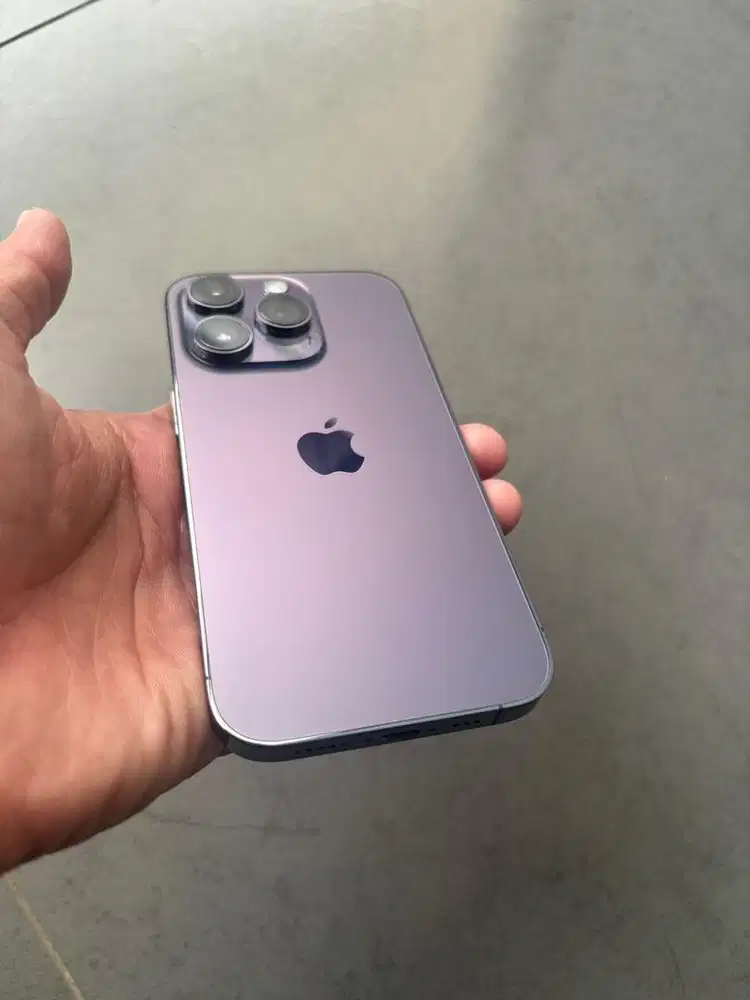 Jual Iphone 14 Pro 128GB Deep Purple ex-Ibox
