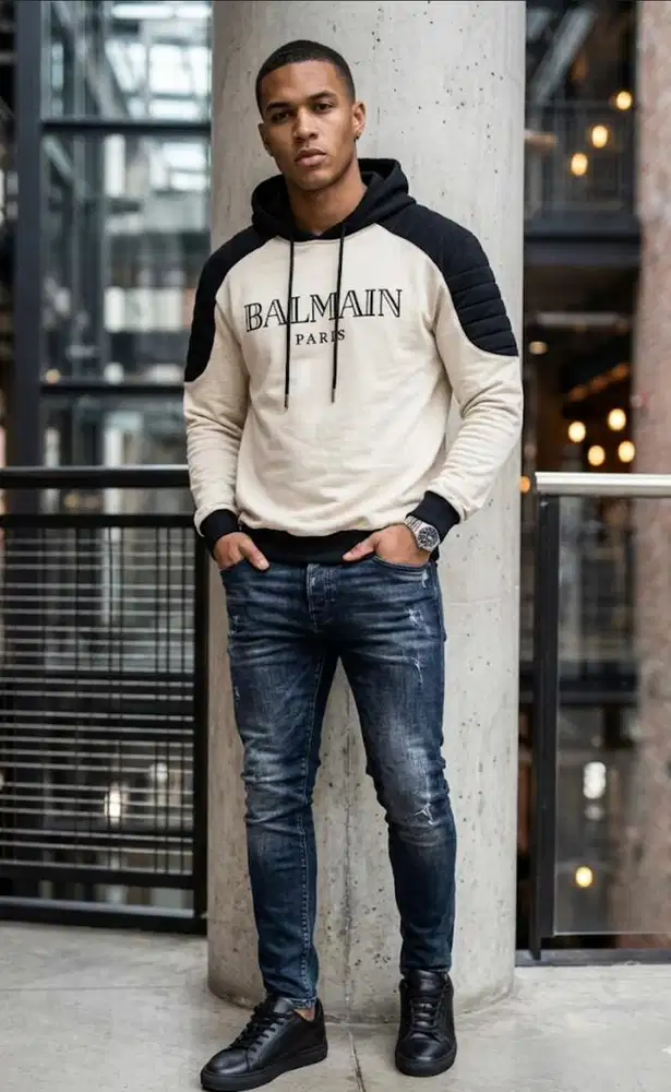 BALMAIN PARIS HOODIE