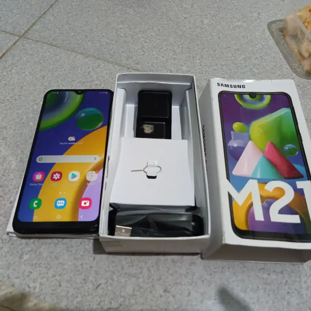 Jual Samsung M21 ram 4/64gb