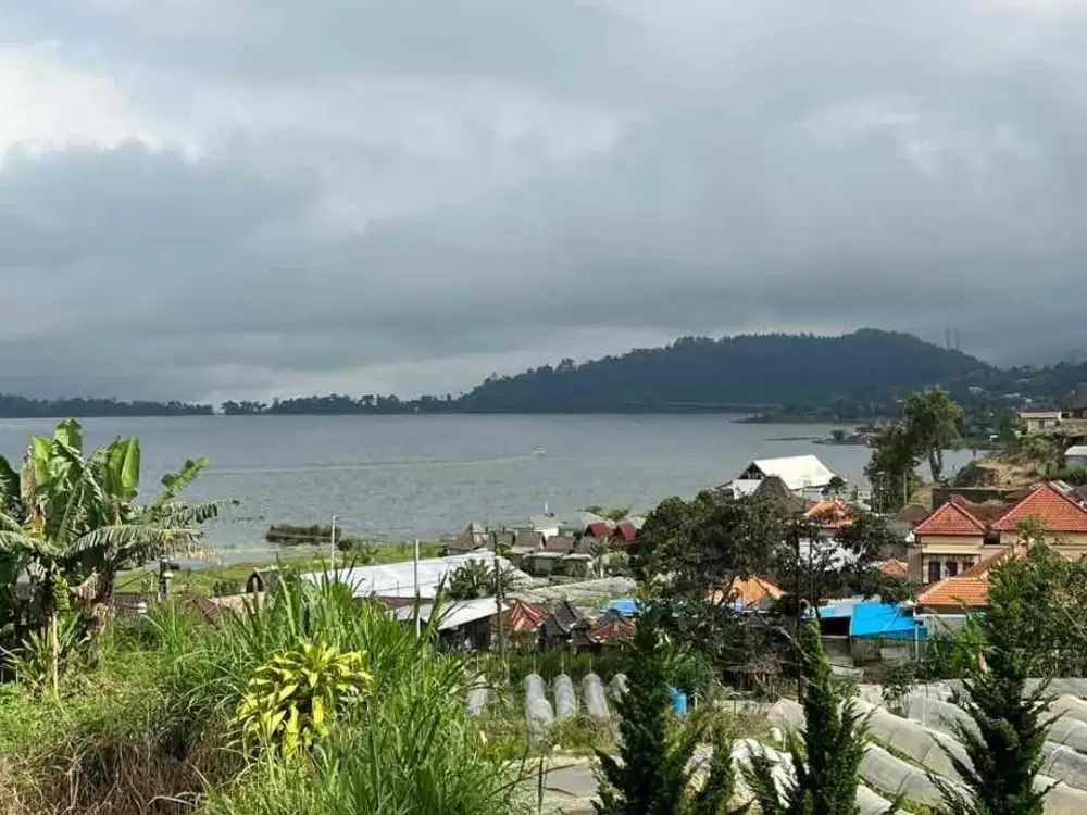 DI JUAL TANAH DENGAN VIEW DANAU DENGAN ITR KUNING