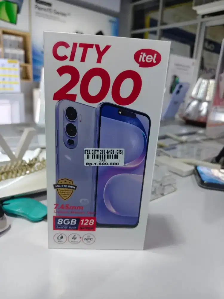 Baru itel city 200 4/128GB