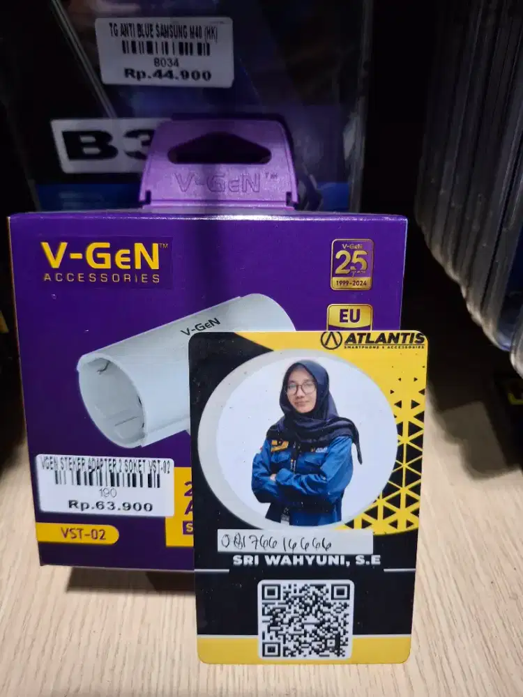ATLANTIS DAHSYAT VGEN STEKER ADAPTER SOKET VST 02
