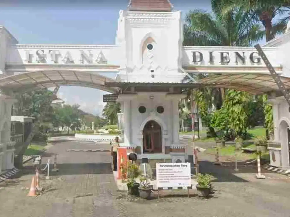 rumah lingkungan mewah istana dieng ( isdi ) kondisi bagus siap huni dekat tidar dekat kampus bonus furniture