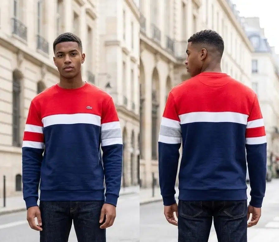 Lacoste Crewneck 3 Colour