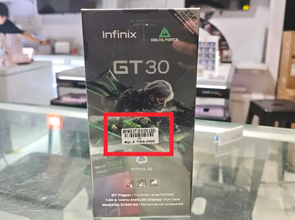INFINIX GT 30 5G RAM 8/256GB ATLANTIS DAHSYAT
