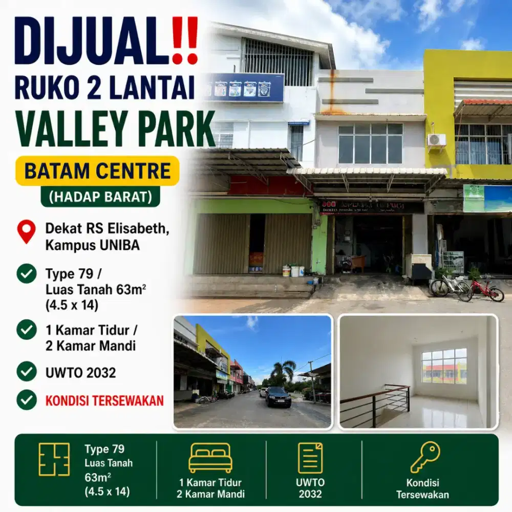 Ruko valley park batam
