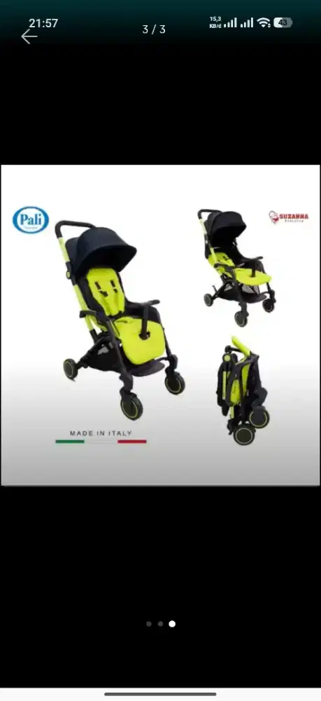 Stroler bayi merk Pali Baru orginal