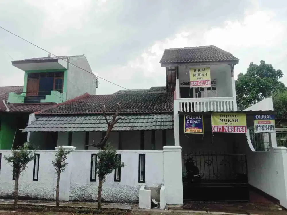 rumah. besar.  dkt. toll. unpam.   mrt. busway.  lingkungan. asri. hrg. mini.