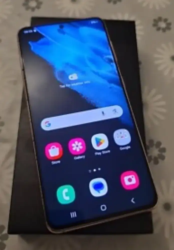 Samsung S21 plus ram 8/256:GB phantom silver super mulusss