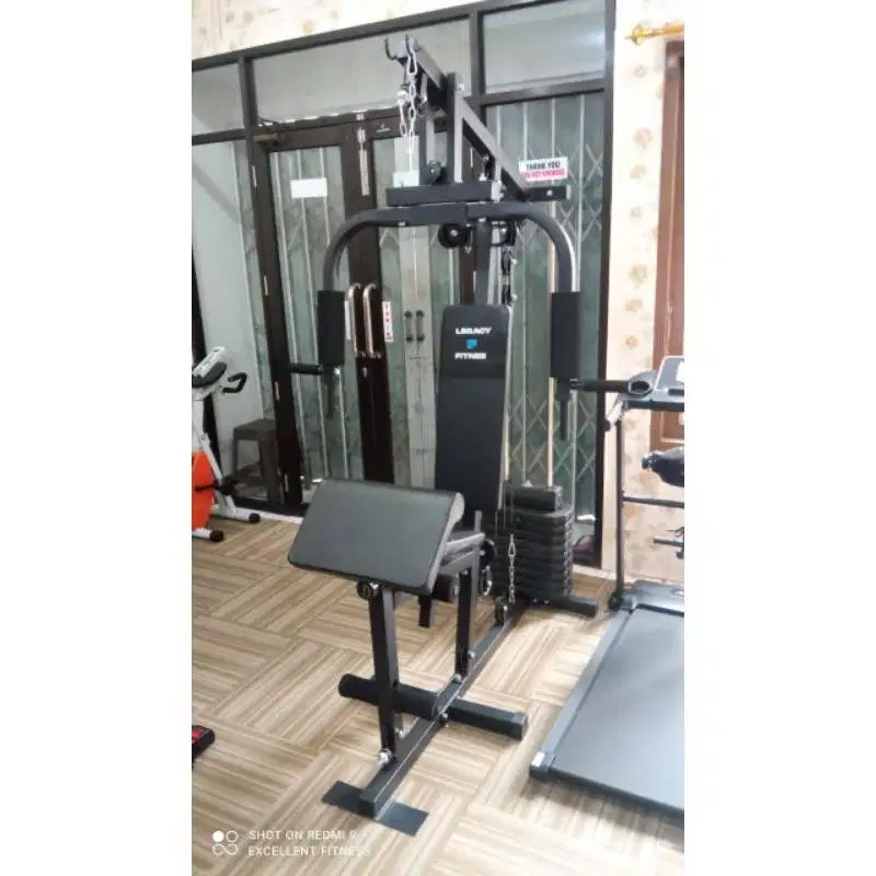 home gym 100lbs murah meriah 4jtan saja
