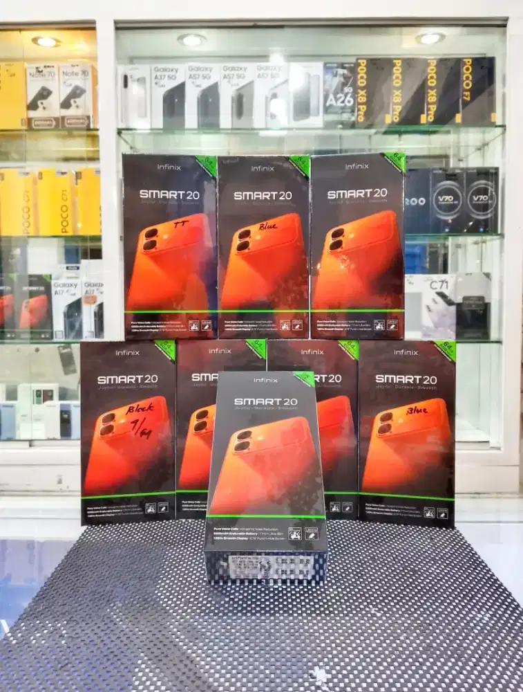 BARU..SMART 20 RAM 4+4/64 SEGEL/GARANSI RESMI.