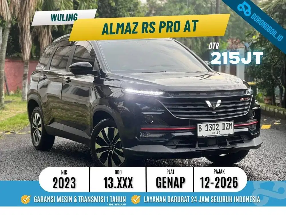 Wuling Almaz 1.5 Rs pro 2023