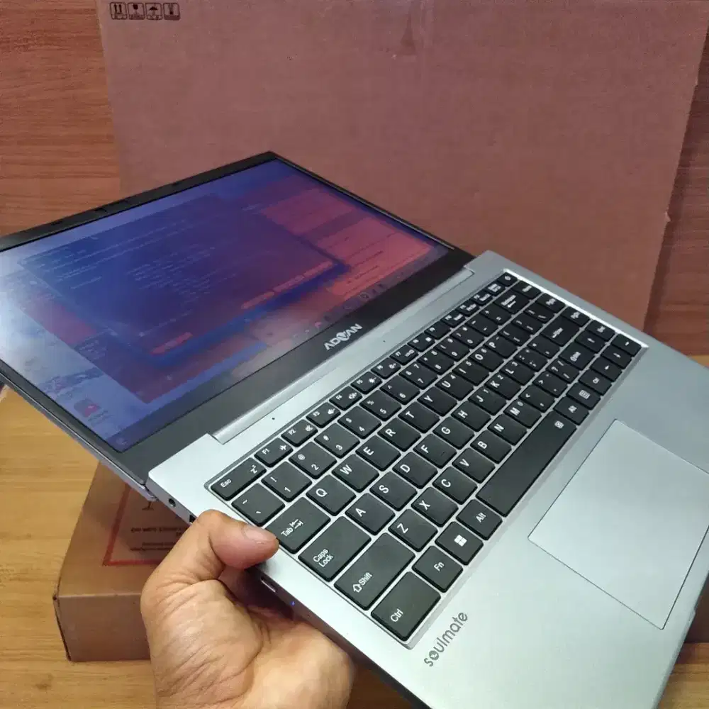 LAPTOP ADVAN SOULMATE SSD256GB COCOK BUAT SEKOLAH,KANTORAN&BISNIS